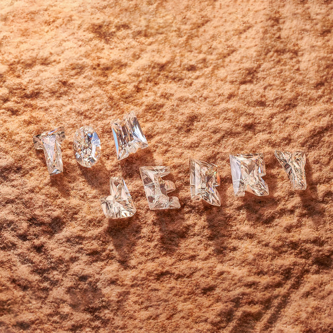 ALPHABET LETTERS CUT MOISSANITE LOOSE DIAMOND - Image 4